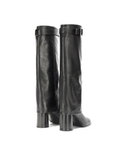 Leather boots