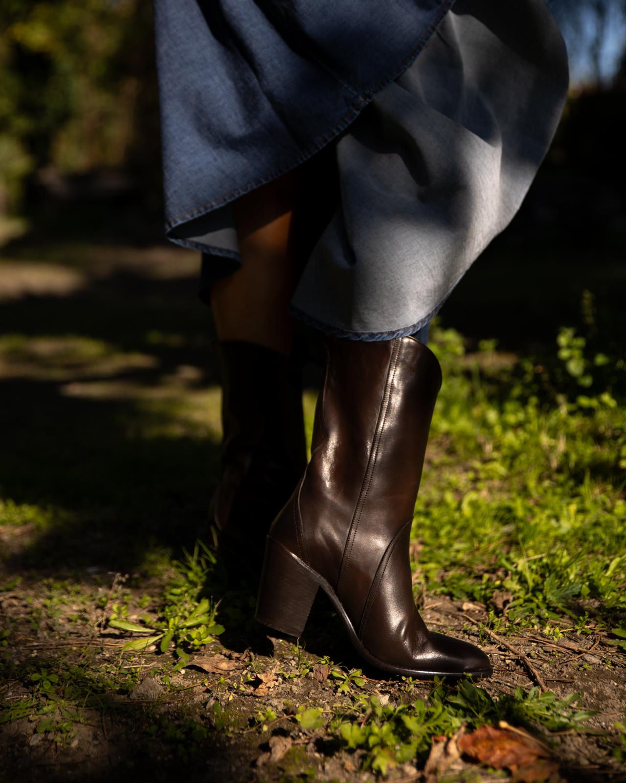 Botas de cuero