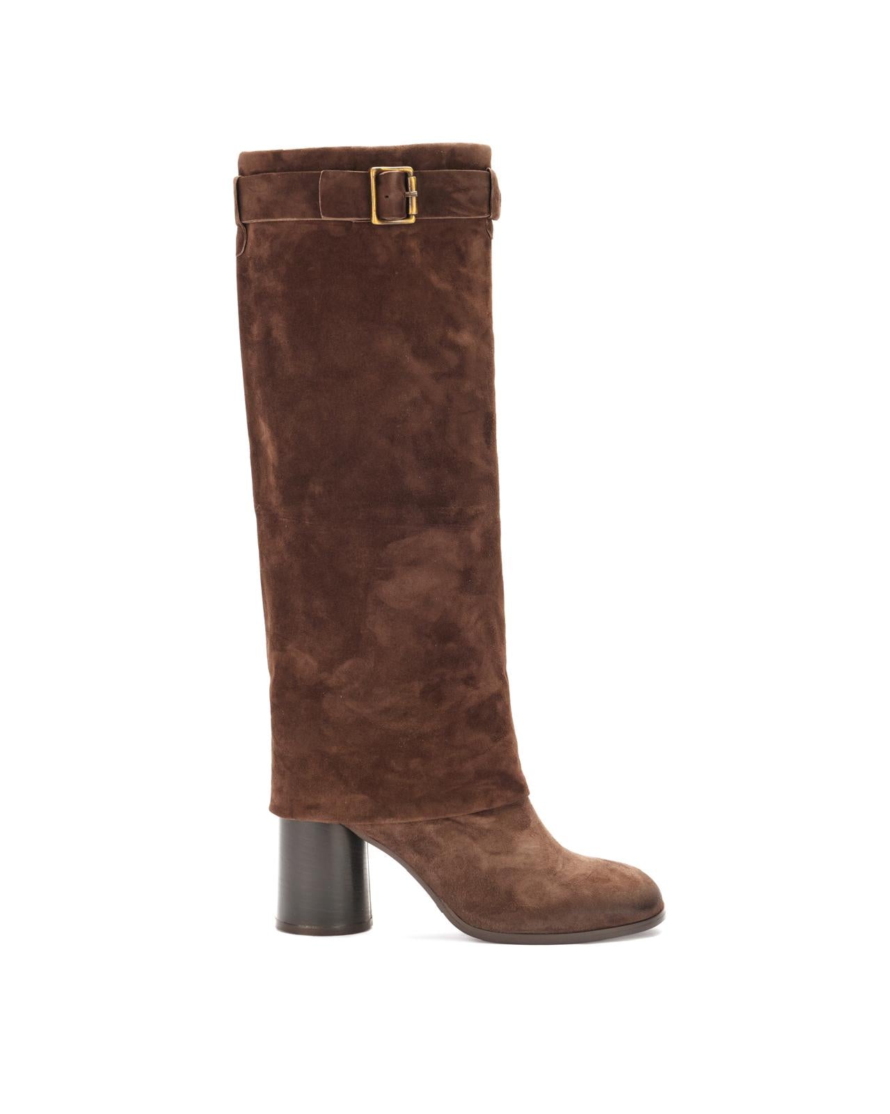 Bottes en daim