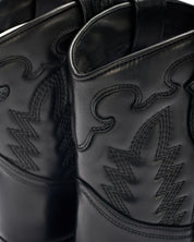 Texan boots in leather