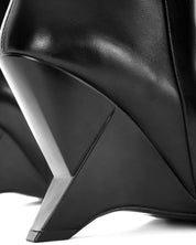 Leather boots