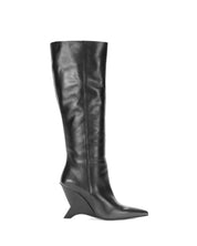 Leather boots