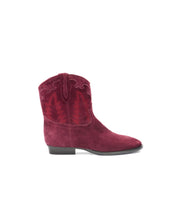 Texan boots in suede