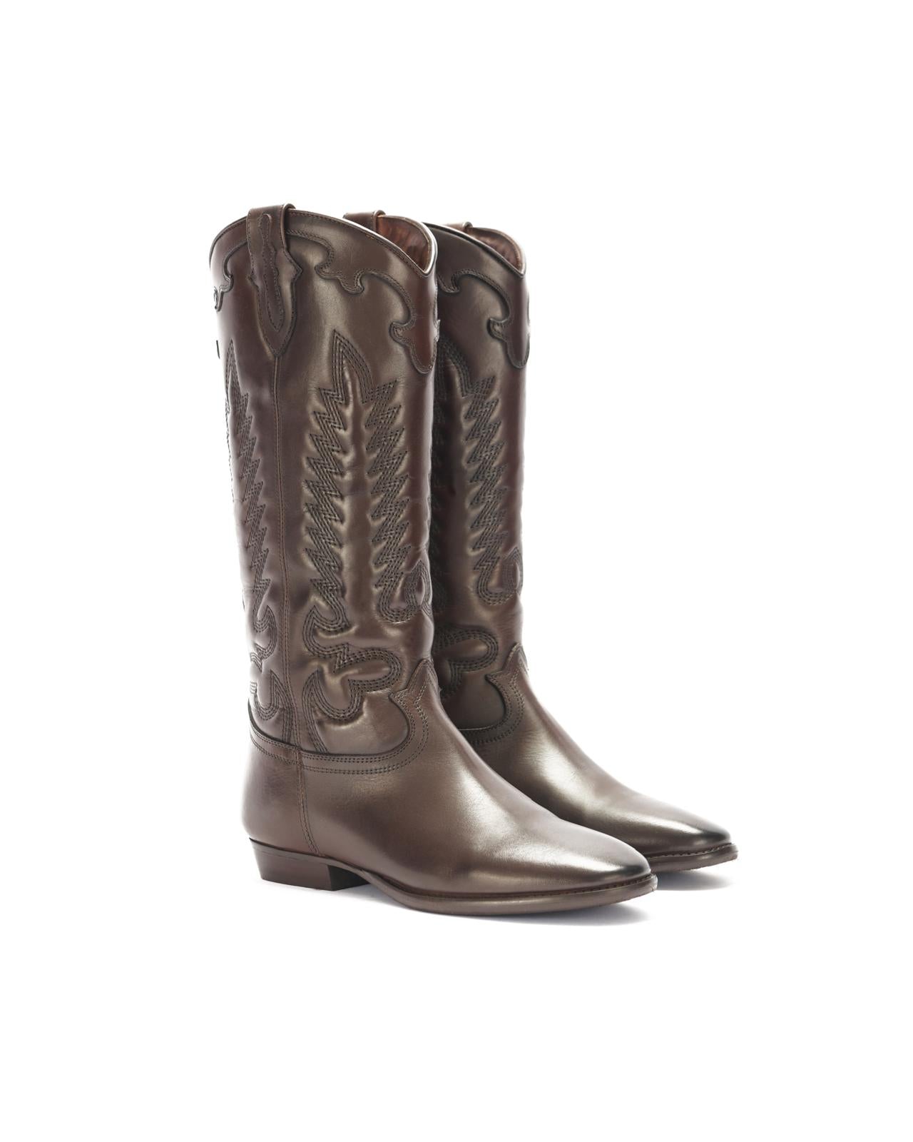 Texan leather boots