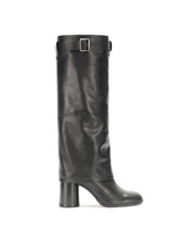 Leather boots