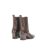 Texan boots in leather