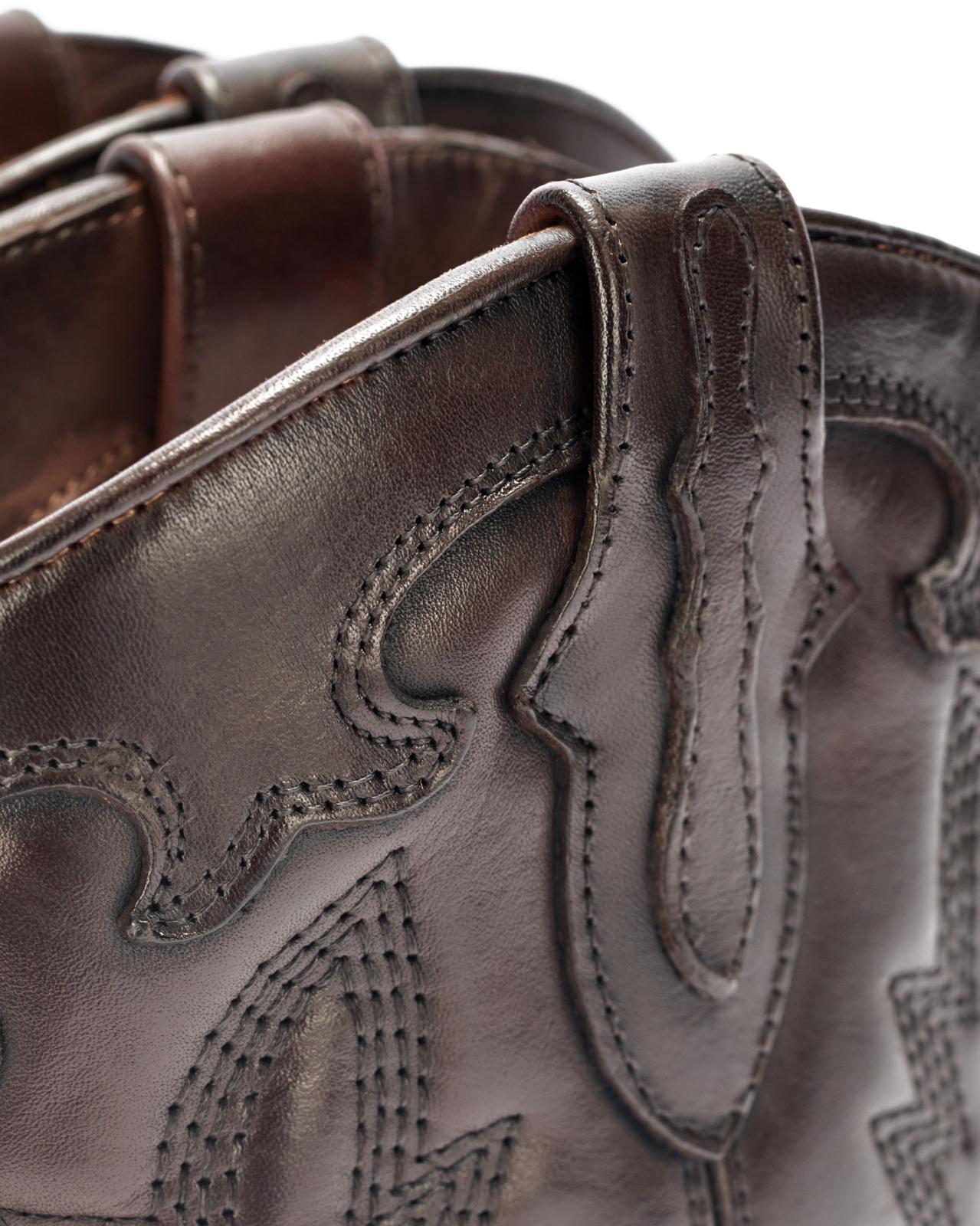 Botas texas en cuero
