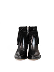 Texan boots in leather