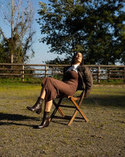 Texan boots in leather