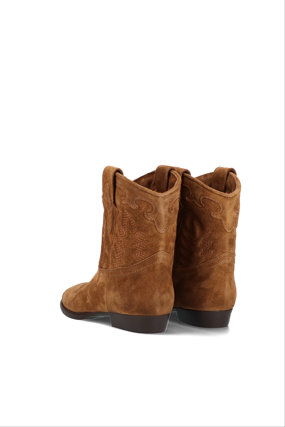 Texan boots in suede
