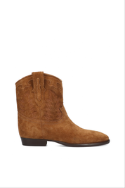 Texan boots in suede