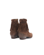 Texan boots in suede
