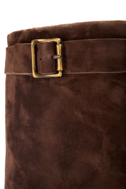 Bottes en daim