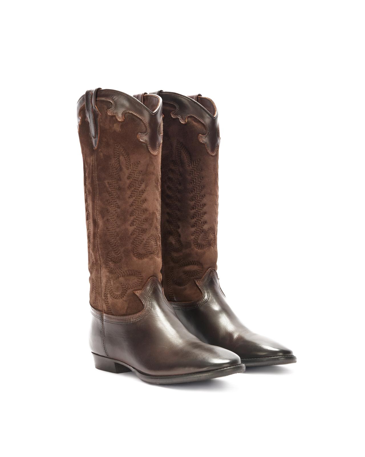 Texan leather boots