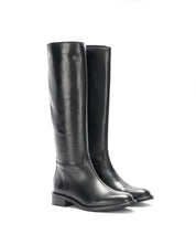 Leather boots