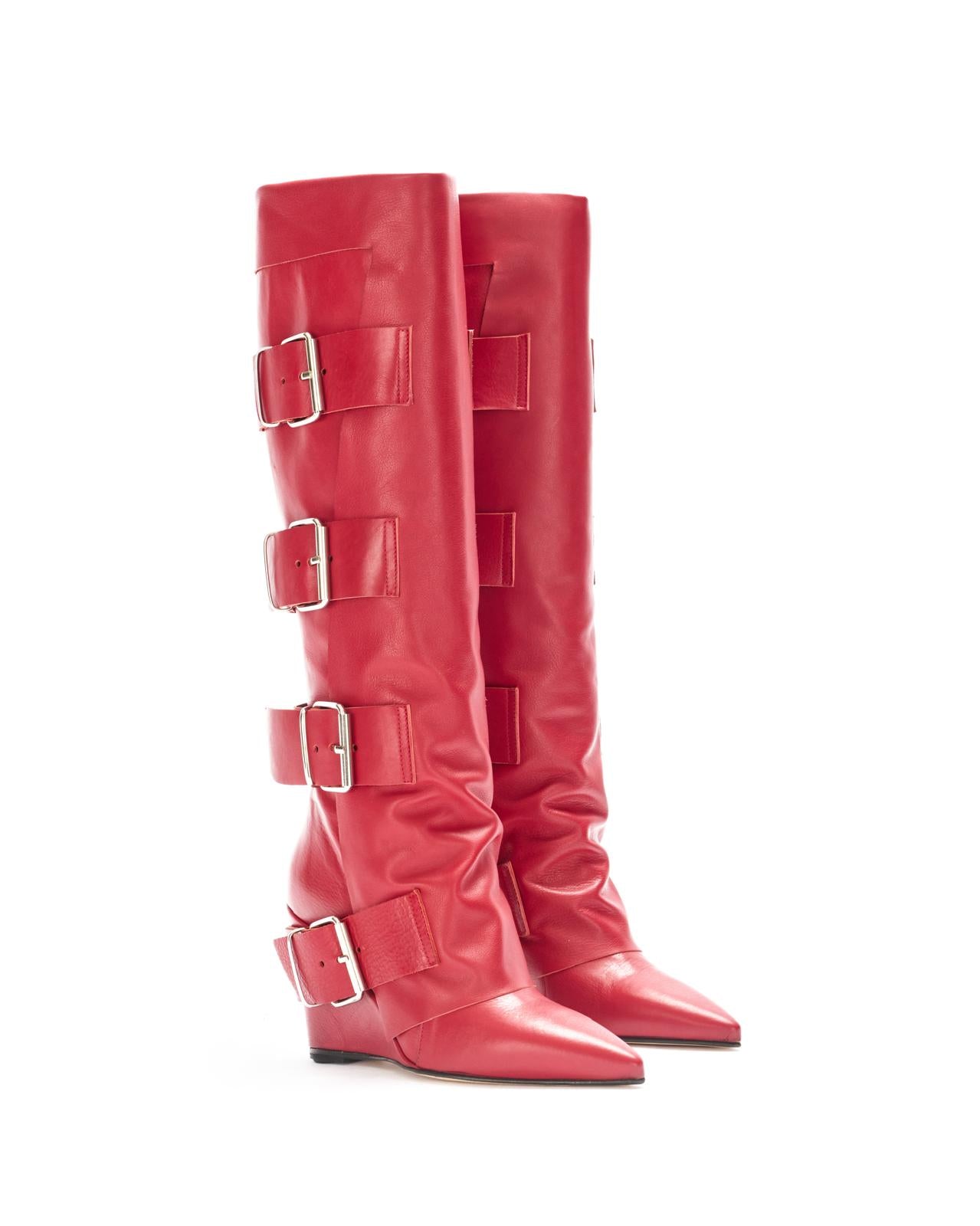 Botas de couro