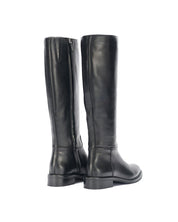 Leather boots