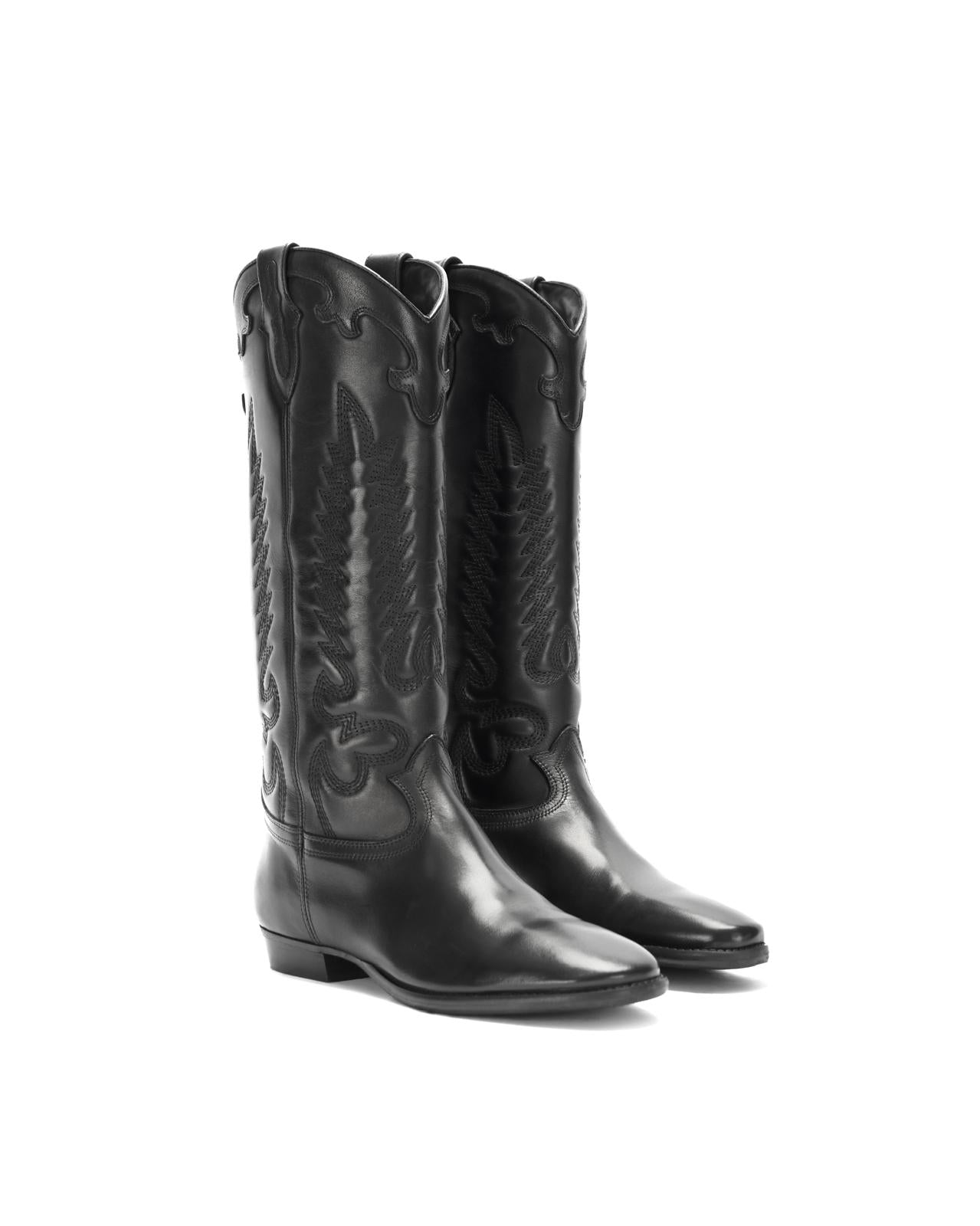Texan leather boots