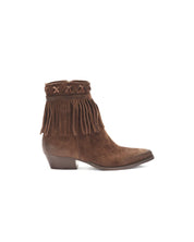 Texan boots in suede