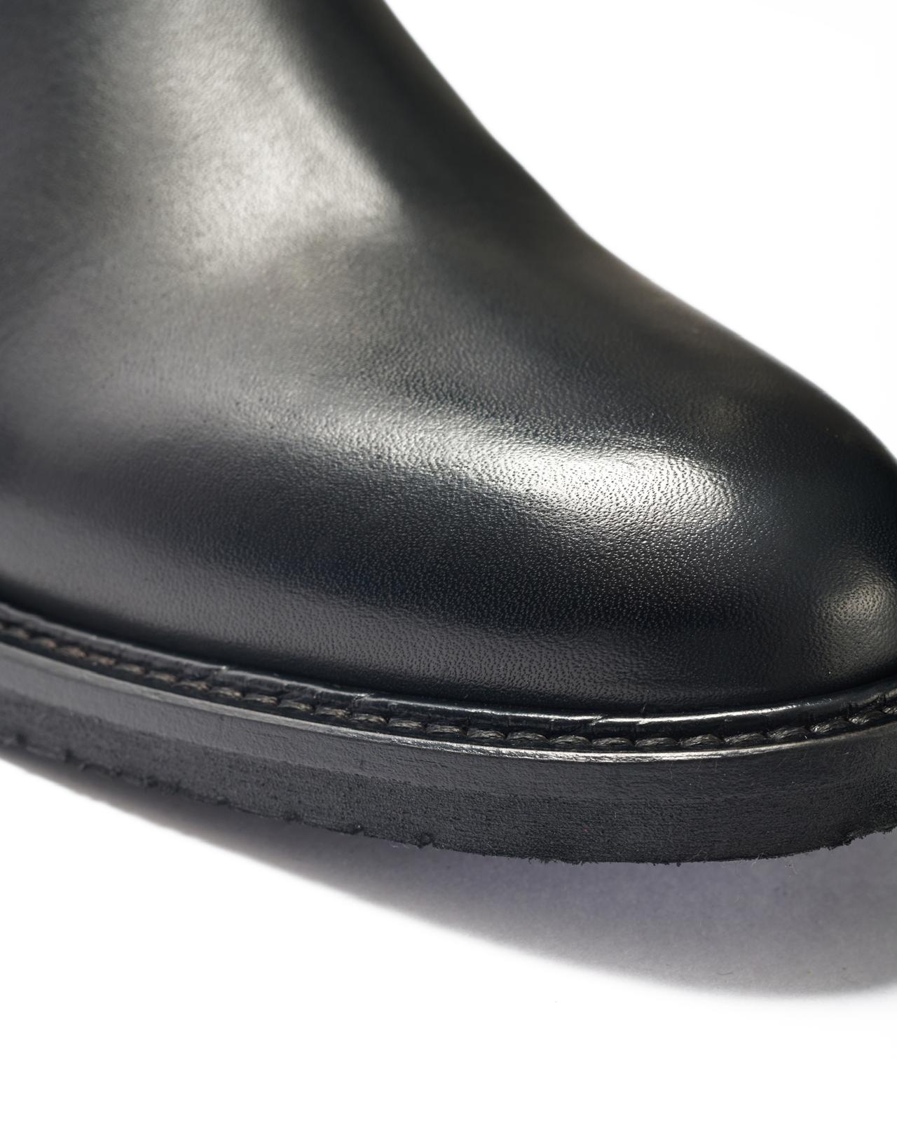 Leather boots