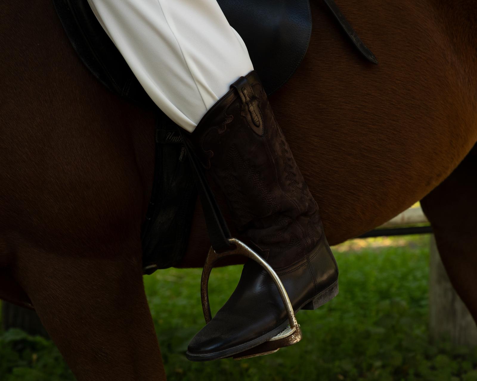 Texan leather boots