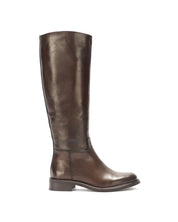 Leather boots